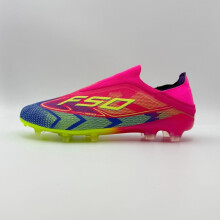 (T29-FG-Pink, 8) Men'S Soccer Shoes | Original Grass Training Studded Football Boots, Non-Slip, Professional Cleats