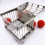Magic Fire Cage for Magicians Stage Illusions, Foldable Dove Production Prop with Quick Transformation Effect 2