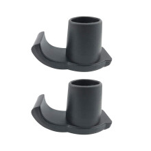 2/4 Pcs Universal Walker Ski Glides Durable Plastic Glide Caps Heavy Duty Noise Reduction Design Easy Snap Installation