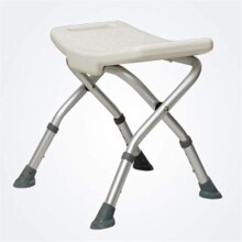 Adjustable Shower Chair with Detachable Padded Seat, Foldable NonSlip Bath Stool for Seniors and Disabled