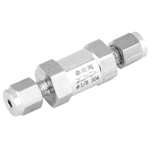 BSPP Rückschlagventil 1/8 Zoll 304 Edelstahl 1