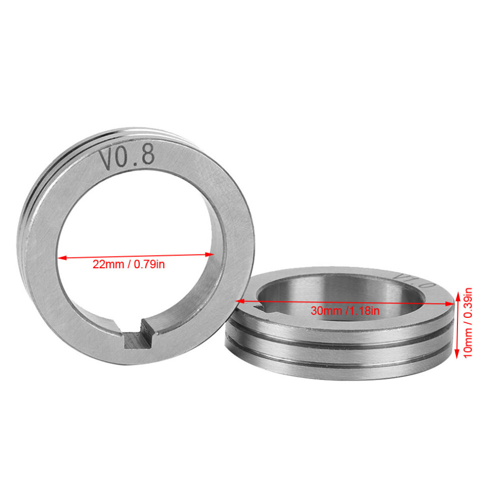 1.18in Welding Wire Feeder Roller 0.8/1.0/1.2mm