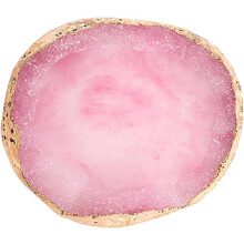 Professional Resin Nail Art Mixing Palette Pink Easy Clean Reusable Board for Gel Polish Manicure