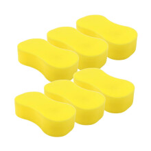 6Pcs Car Cleaning Sponge Set, Multipurpose Gentle Paint Safe Car Wash Sponges for Interior Exterior