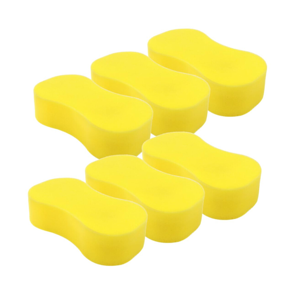 6Pcs Car Cleaning Sponge Set, Multipurpose Gentle Paint Safe Car Wash Sponges For Interior Exterior 9073542219989