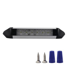 LED Awning Light for Caravan Campervan, 12V Waterproof Exterior Side Lamp, Bright EnergySaving, Black or White