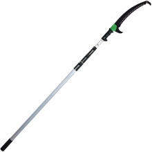 11.5FT Telescopic Pole Saw with Precision Steel Blade, Lightweight Aluminum Extendable Tree Pruner for Branches and Limbs