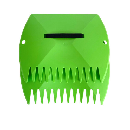 2 Pack Lightweight Polypropylene Garden Leaf Rake Set for Efficient Yard Cleanup and Lawn Care