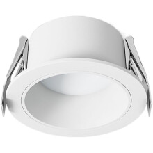 7W LED Recessed Downlight with Three Color Modes, Aluminum Round Ceiling Spotlight for Kitchen Hallway Bedroom