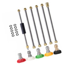 Pressure Washer Wand with Extension Rod, Pressure Water Gun for Car and Floor Cleaning, Durable Design