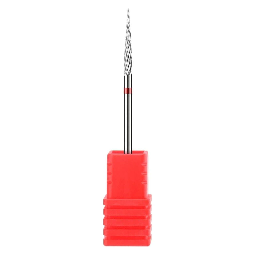 Tungsten Carbide Nail Drill Bit 2.35mm MultiFunction Rotary Burr LongLasting Precise Fit