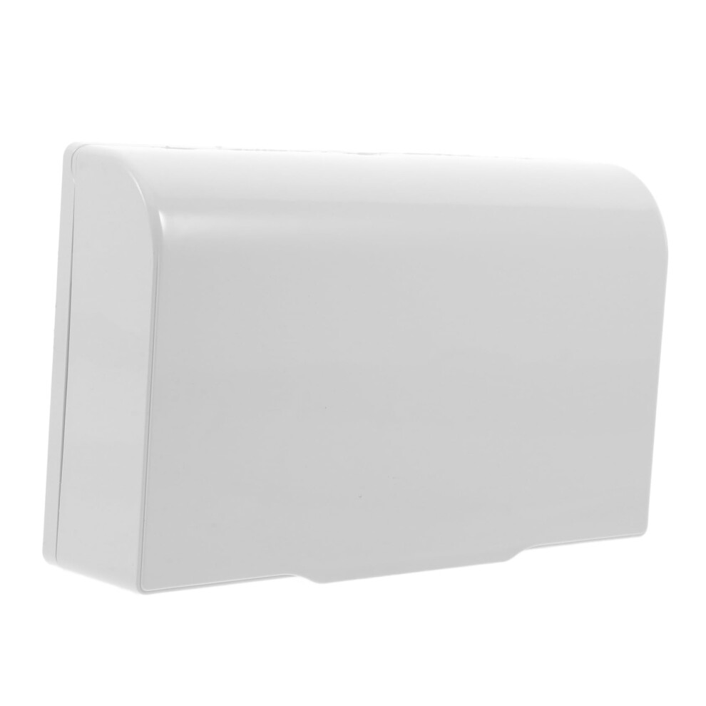 2Pcs Outdoor Outlet Cover Weatherproof Electrical Box Adhesive Nodrill Protector For Patio And Garden 9330225557456