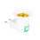2 Pack E27 Lamp Socket Adapter with Built‑in Key Switch, Easy Plug‑in EU Light Holder for Home Use 1
