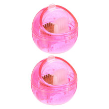 2Pcs Nail Drill Cleaning Brush Set for Manicure, Ergonomic Dust Removal Tool for Home and Salon Use