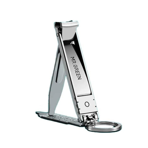 Ultra Thin Folding Portable Nail Clippers with Precision Sharp Blades for Fingernails and Toenails