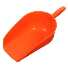 Plastic Feed Scoop with Ergonomic Comfort Grip, Large Capacity Shovel for Poultry, Farm and Garden