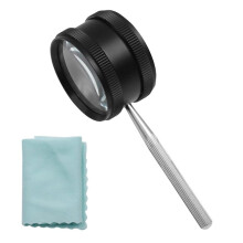 35x Clarity Magnifying Glass for Reading and Macular Degeneration Seniors Handheld Compact Design