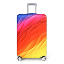 XLarge Colorful Quicksand Luggage Cover Suitcase Protector, WaterResistant ScratchResistant for 2832 Inch Travel