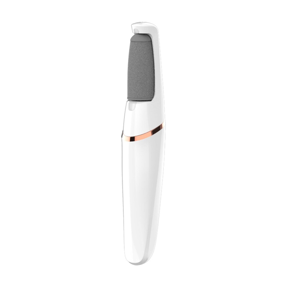 White Electric Foot Callus Remover Rechargeable Pedicure Foot File For Dead Skin And Cracked Heels
