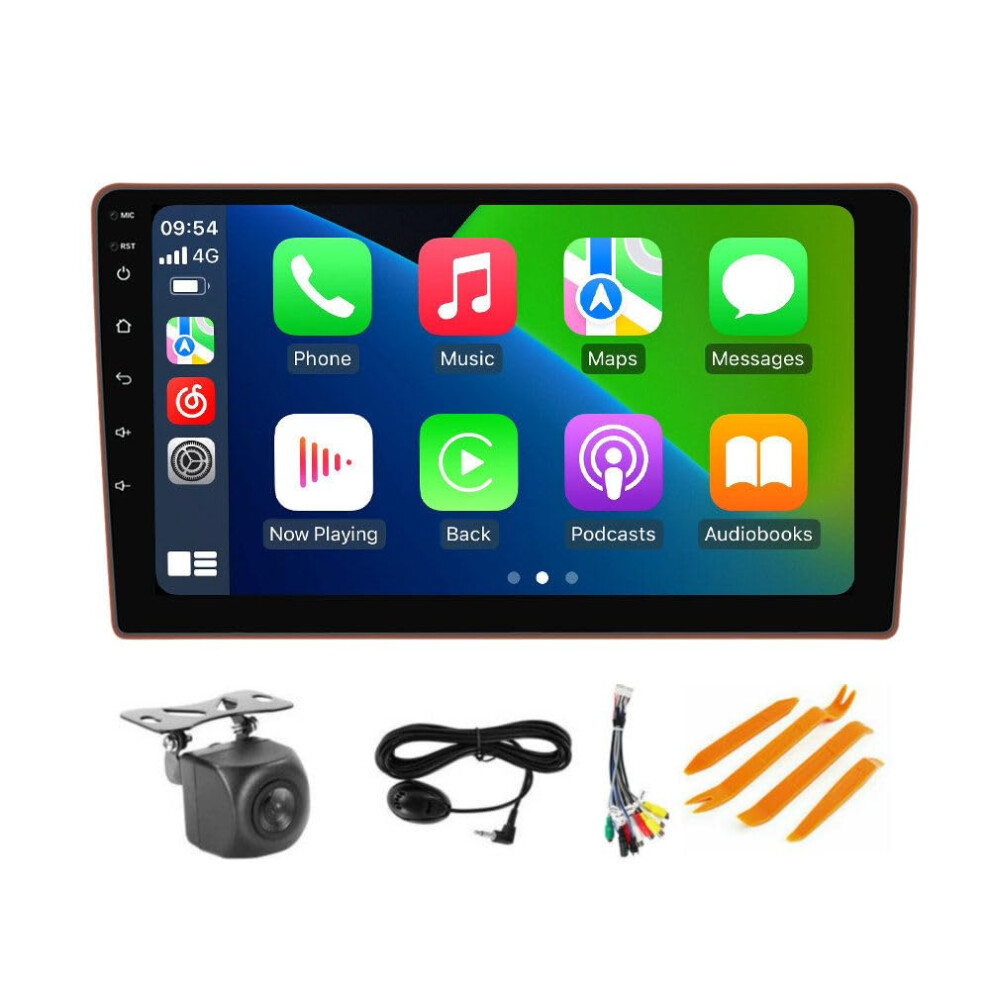 Android Car Stereo For Toyota Avalon 2000Â2004, 9' Qled Touch Display, Wireless Carplay Android Auto, Octa Core Android 14 Brown 9073542223269
