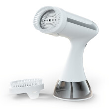 (White) 1500W Steamer for Clothes- 300ml Detachable Water Tank, 20s Fast Steam, Fast Wrinkle Removal. Suitable for All Fabrics