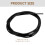 Conjunto de cabos de freio de plástico para bicicleta de montanha (1 par) 4
