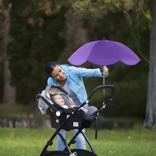 Toddler umbrella stroller parasol with clamp, adjustable 2