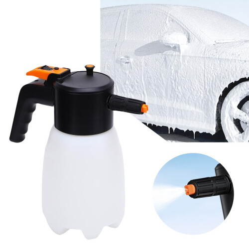 Cordless Foam Sprayer with OneKey Foam Spraying, Dense Foam Coverage, Adjustable Pressure Control 1