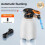 Cordless Foam Sprayer with OneKey Foam Spraying, Dense Foam Coverage, Adjustable Pressure Control 3