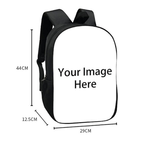 [QD] Rucsac Ronaldo cu un singur strat, capacitate mare, 17" 1
