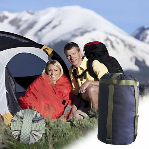 Kompressionspose Udendørs Camping Sovepose Kompressionspose Casual 2