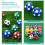 Table Football Replacement Soccer Balls Multicolor 12pcs 2