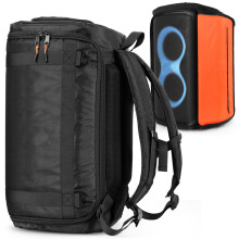 (Schwarz) Schutztasche Aufbewahrungstasche Tragetasche kompatibel mit JBL PARTYBOX 120 Bluetooth Lautsprecher