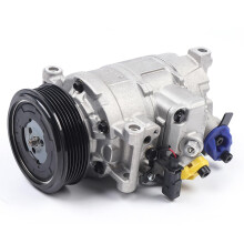 AC Compressor with Clutch for Audi A4 A4 Quattro 20062010 FactoryStandard Fit Reliable Cooling Performance