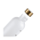 Botella de agua reutilizable de 1 litro con Time32Motivational, color blanco. 2