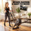 SPORTNOW Quiet Magnetic Elliptical Cross Trainer with Bluetooth 8