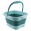 Foldable Foot Bath with Massage Rollers, Space Saving Collapsible Foot Spa Basin for Home Use 1