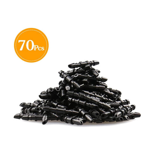 70-pack droppbevattning universal 1/4 tums hullingkoppling 1