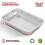 Grill drip pans aluminum 1.25 inch 25-pack 3