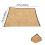 Sun Shade Canopy Waterproof UV Block Sand 6.5' x 6.5' 8