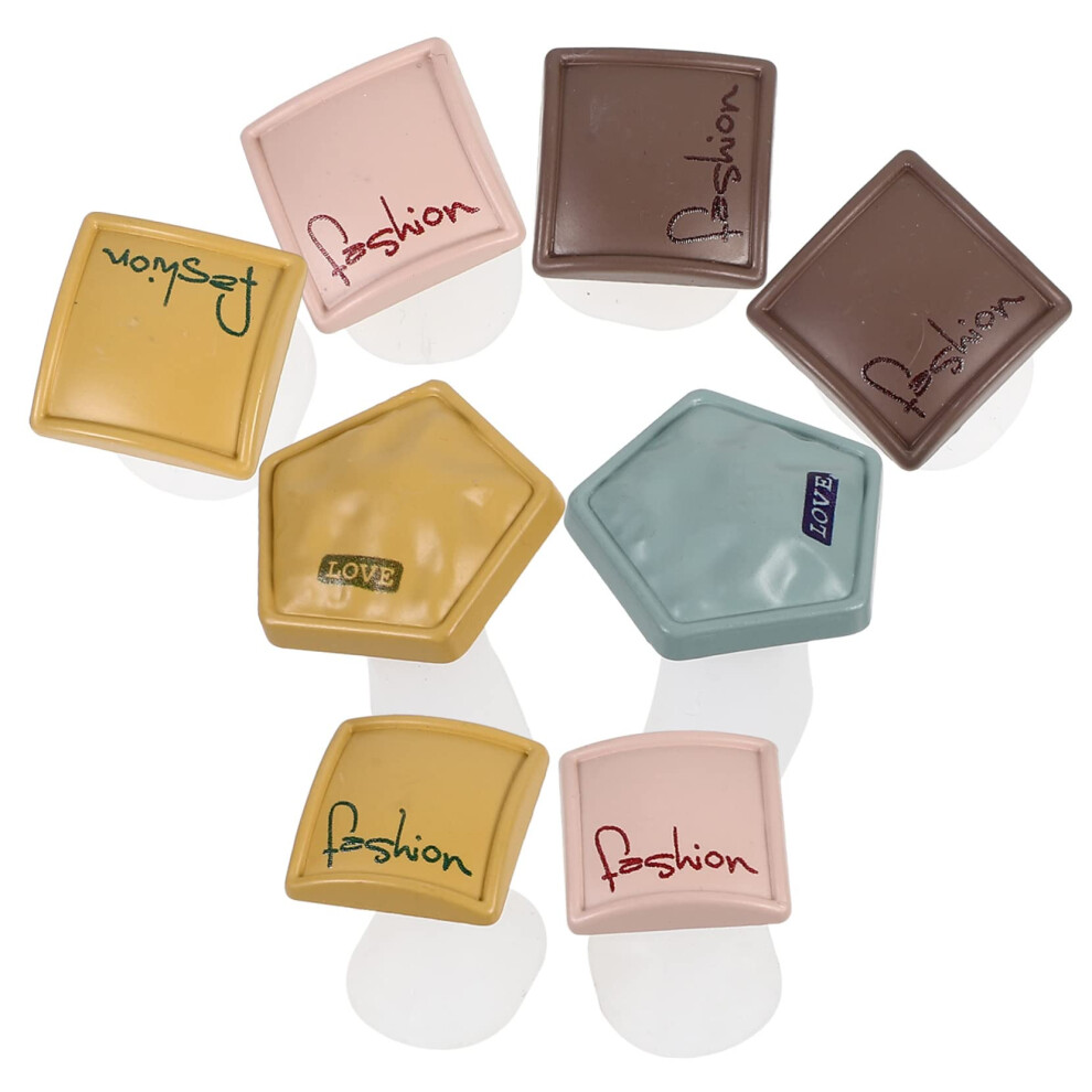 8pcs Silicone Toe Separators for Pedicure and Nail Polish, Soft Reusable Toe Spacers