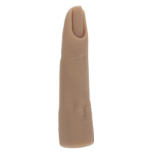 Silicone Nail Practice Finger Model with Realistic Texture, Reusable for Manicure Training