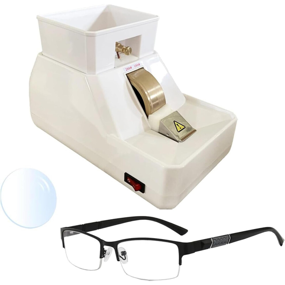 Optical Lens Edger Grinder With Diamond Wheel Precision, ThreeâInâOne Grinding And Adjustable Water Flow 9073542221166
