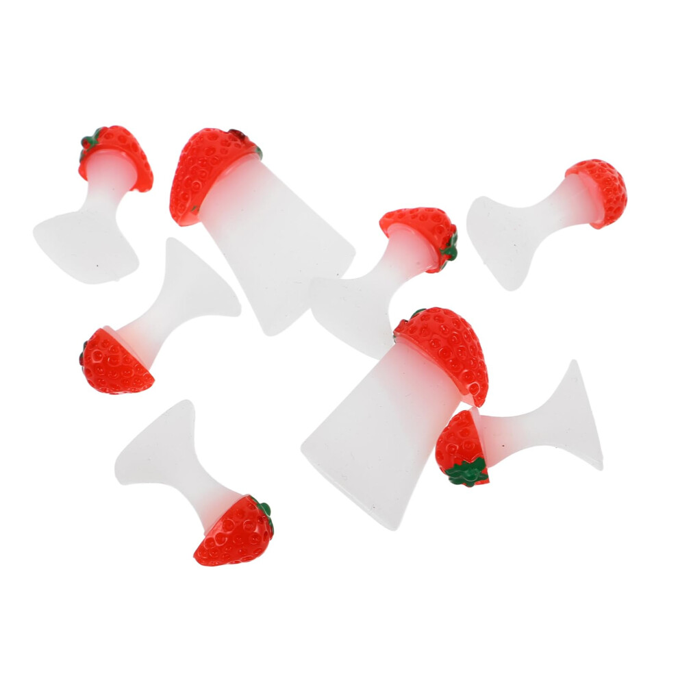8pcs Soft Silicone Toe Separators for Pedicure and Nail Art, Reusable Toe Dividers for Women