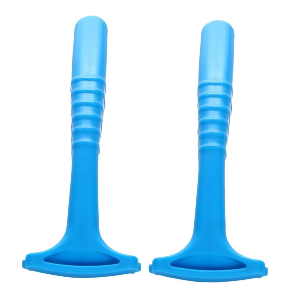 2Pcs Foot File and Callus Remover with Gentle Exfoliating Surface Ergonomic Grip for Home Pedicure