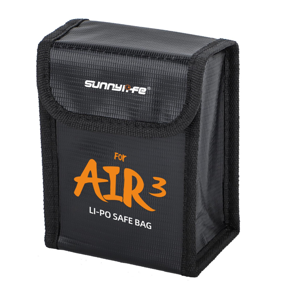 Battery Safety Bag Explosion Proof Fireproof Storage Case Flame Retardant Medium Size For Dji Air 3 9073542266952