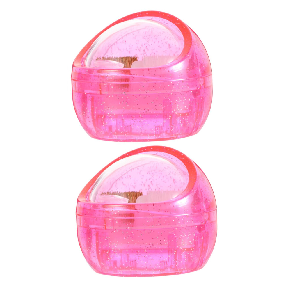 2pcs Nail Drill Cleaning Brush for Gel Nails, Soft Bristle Dust Brush for Fast Removal