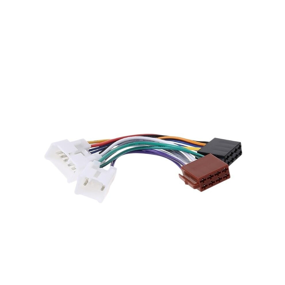 Car Wiring Harness Adapter Plug Cable 19Cm For Easy Stereo Integration And Secure Signal Connection Black 9073542222958