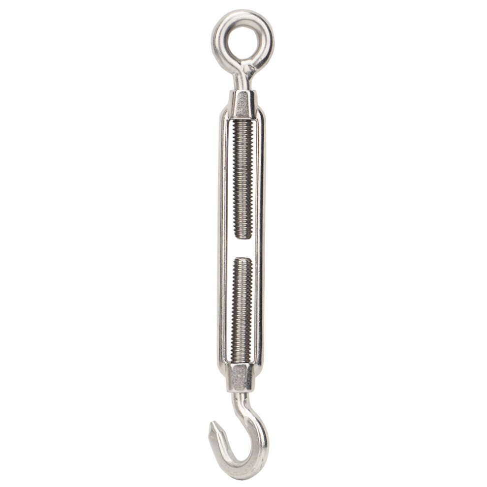 Stainless Steel M10 Turnbuckle With Hook & Eye Adjustable Chain Rigging 8771393824321