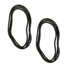 Door Seal Weatherstrip for 19591960 Chevy El Camino, Direct Fit 2Piece Set, Noise Reduction Seal